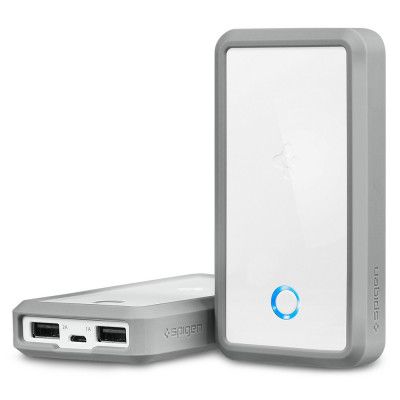 Spigen Portabel Powerbank, 7000 mAh, Vit