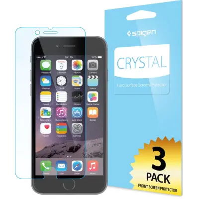Spigen Screen Protector Crystal - 3-pack (iPhone 6/6S)