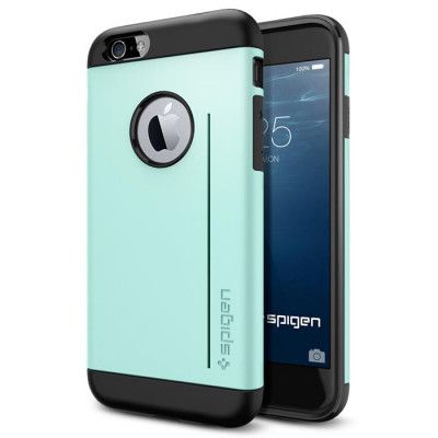 SPIGEN Slim Armor S Skal till Apple iPhone 6/6S  (Mint)