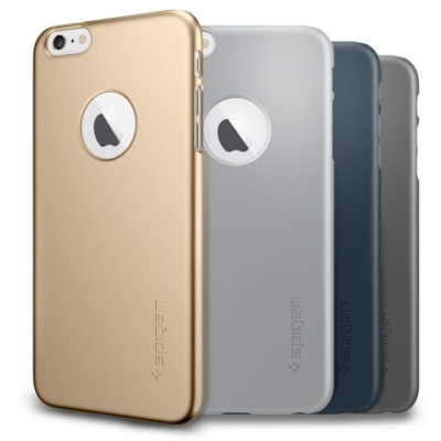 Spigen Thin Fit A (iPhone 6) - Guld