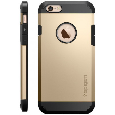 Spigen Tough Armor (iPhone 6/6S) - Gun metal
