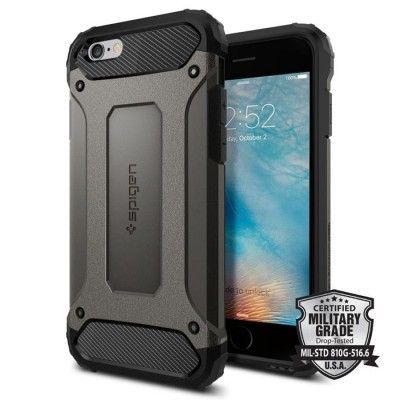 SPIGEN Tough Armor Tech Skal till Apple iPhone 6/6S - Gunmetal