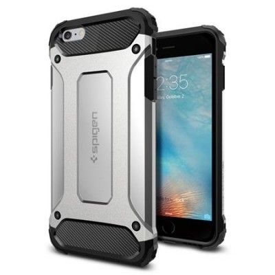 SPIGEN Tough Armor Tech Skal till Apple iPhone 6(S) Plus - Silver
