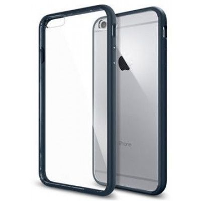 Spigen Ultra Hybrid (iPhone 6) - Metal slate