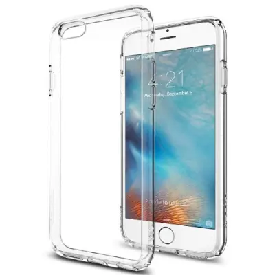 Spigen Ultra Hybrid Skal till Apple iPhone 6/6S - Crystal