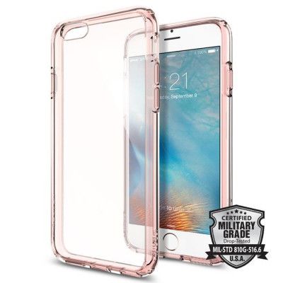 SPIGEN Ultra Hybrid skal till Apple iPhone 6/6S (Rose Crystal)