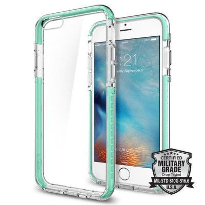 Spigen Ultra hybrid Tech Skal till Apple iPhone 6/6S  - Crystal Mint