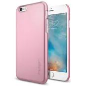 SPIGEN Ultra Thin Fit Skal till Apple iPhone 6/6S - Metallic Rose