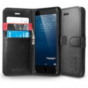 Spigen Wallet S (iPhone 6/6S) - Svart