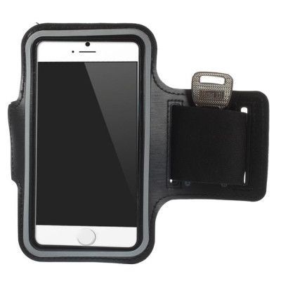 Sportarmband till Apple iPhone 6/6S (Svart)