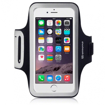 Sportarmband till iPhone 6/6S Plus (Svart)