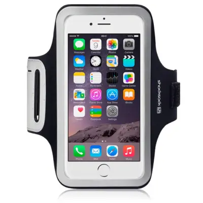Sportarmband till iPhone 6/6S Plus (Svart)