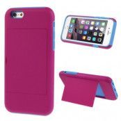 Ställbar Combo Skal till Apple iPhone 6 / 6S - Magenta