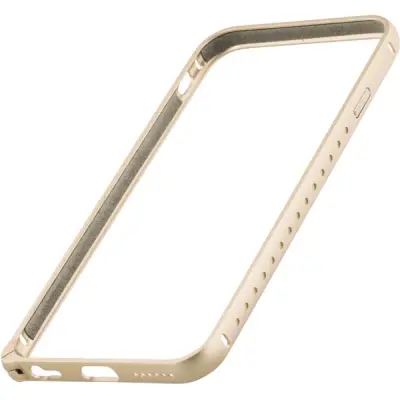 STREETZ aluminium bumper för iPhone 6 / 6S matt yta, guld