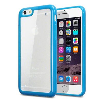 Terrapin Bumper Edge FlexiCase skal till Apple iPhone 6 / 6S  (Blå)