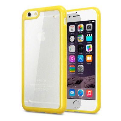 Terrapin Bumper Edge FlexiCase skal till Apple iPhone 6 / 6S (Gul)