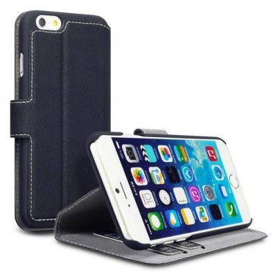 Terrapin Slim Plånboksfodral till Apple iPhone 6 / 6S (Svart)