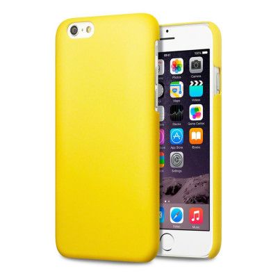 Terrapin Ultra Thin Skal till Apple iPhone 6 / 6S (Gul)