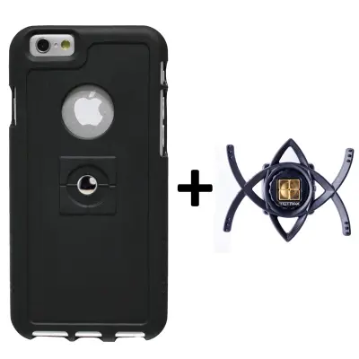 Tetrax XCASE Bundle iPhone 6/6S - Svart
