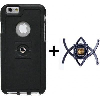 Tetrax XCase Bundle (iPhone 6/6S) - Svart