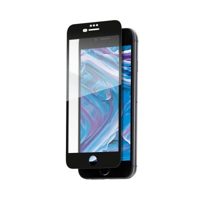 Thor FS Härdat Glas med Frame  till iPhone 6+/6s+/7+/8+ Svart