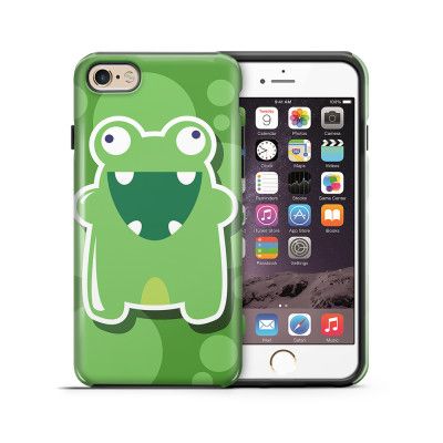 Tough mobilskal till Apple iPhone 6(S) - Bubbelmonster Groda - G