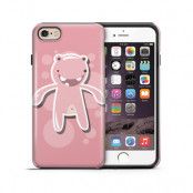 Tough mobilskal till Apple iPhone 6(S) - Bubbelmonster - Rosa