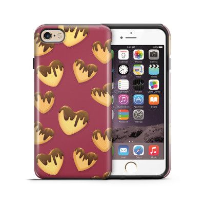 Tough mobilskal till Apple iPhone 6(S) - Chokladhjärtan