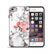 Tough mobilskal till Apple iPhone 6(S) - Dödskallar rosor