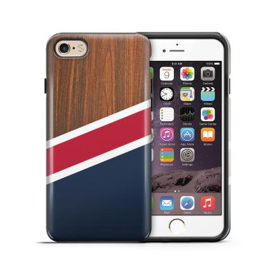 Tough mobilskal till Apple iPhone 6(S) - Dark Marble New England