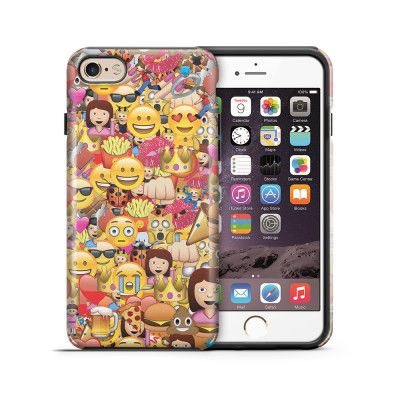 Tough mobilskal till Apple iPhone 6(S) - Emoji - Kollage