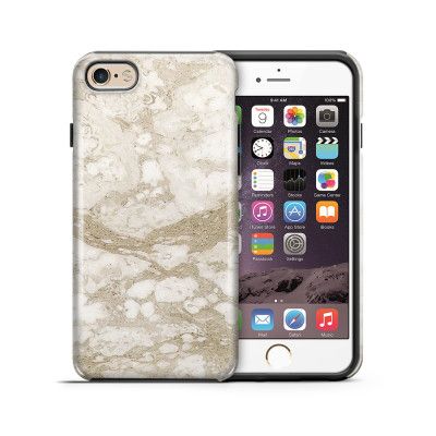 Tough mobilskal till Apple iPhone 6(S) - Marble - Beige