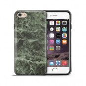 Tough mobilskal till Apple iPhone 6(S) - Marble - Grön/Svart
