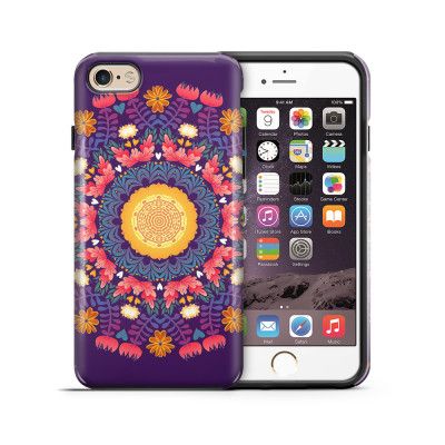Tough mobilskal till Apple iPhone 6(S) - Orientalisk blomma