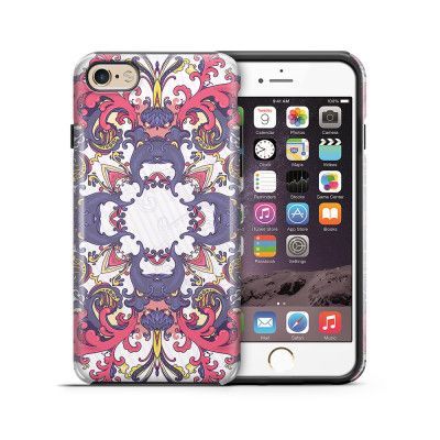 Tough mobilskal till Apple iPhone 6(S) - Orientaliska blommor