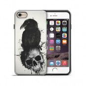 Tough mobilskal till Apple iPhone 6(S) - Raven and Skull