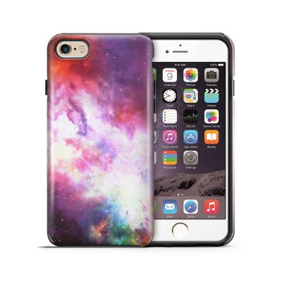Tough mobilskal till Apple iPhone 6(S) - Rymden - Lila