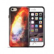 Tough mobilskal till Apple iPhone 6(S) - Rymden - Röd