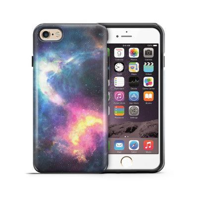 Tough mobilskal till Apple iPhone 6(S) - Rymden - Svart/Blå