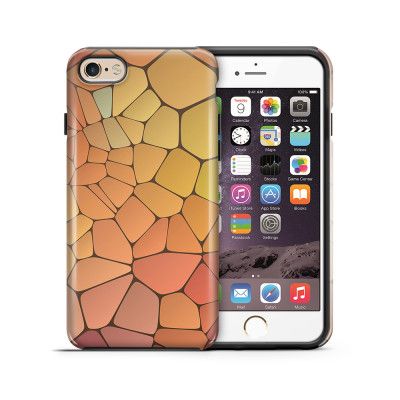 Tough mobilskal till Apple iPhone 6(S) - Skifferstenar - Gul