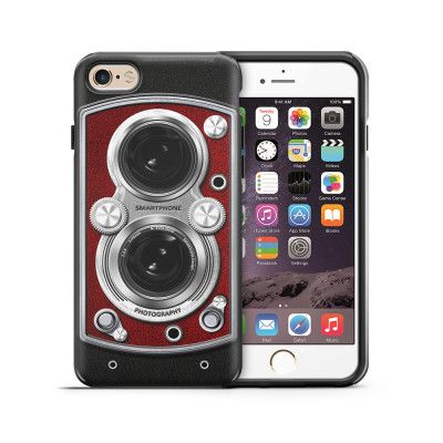 Tough mobilskal till Apple iPhone 6(S) - Vintage Camera Red
