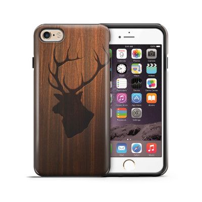 Tough mobilskal till Apple iPhone 6(S) - Wooden Elk B