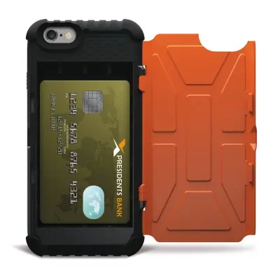 UAG Card Case till iPhone 6/6S - Orange