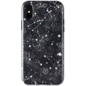 Wilma iPhone X/XS Skal Midnight Shine Gazing Stars - Svart