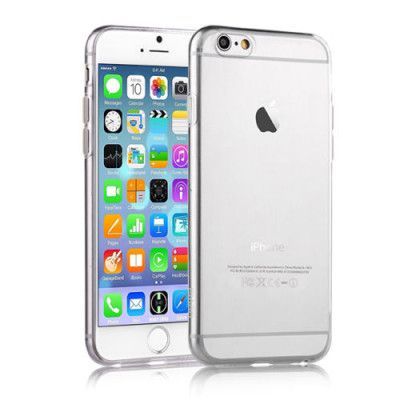 Ultra-thin 0.6mm Flexicase Skal till Apple iPhone 6 / 6S - Transparent