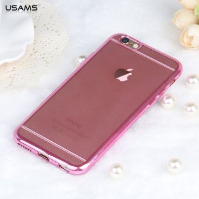 USAMS Kim Series Flexi Skal till Apple iPhone 6(S) Plus - Rose Gold