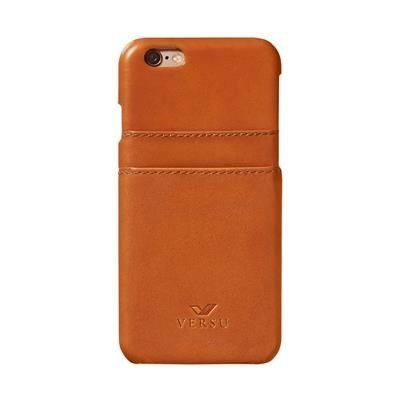 Versu Chesterfield Skal av äkta läder till iPhone 6/6S - Brun