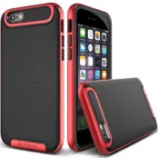 Verus crucial bumper skal till Apple iPhone 6 / 6S - Röd