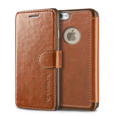 Verus Dandy Layered Plånboksfodral till Apple iPhone 6 / 6S (Brun)