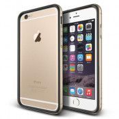 Verus Iron Bumper Skal till Apple iPhone 6 / 6S (Svart - Gold)